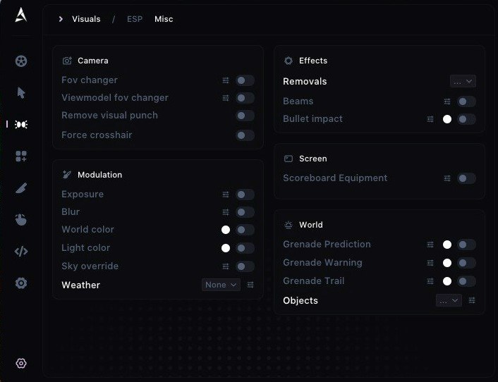 Visuals Misc